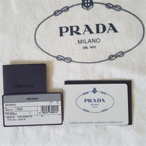 prada authenticity checker|Prada authenticity certificate card.